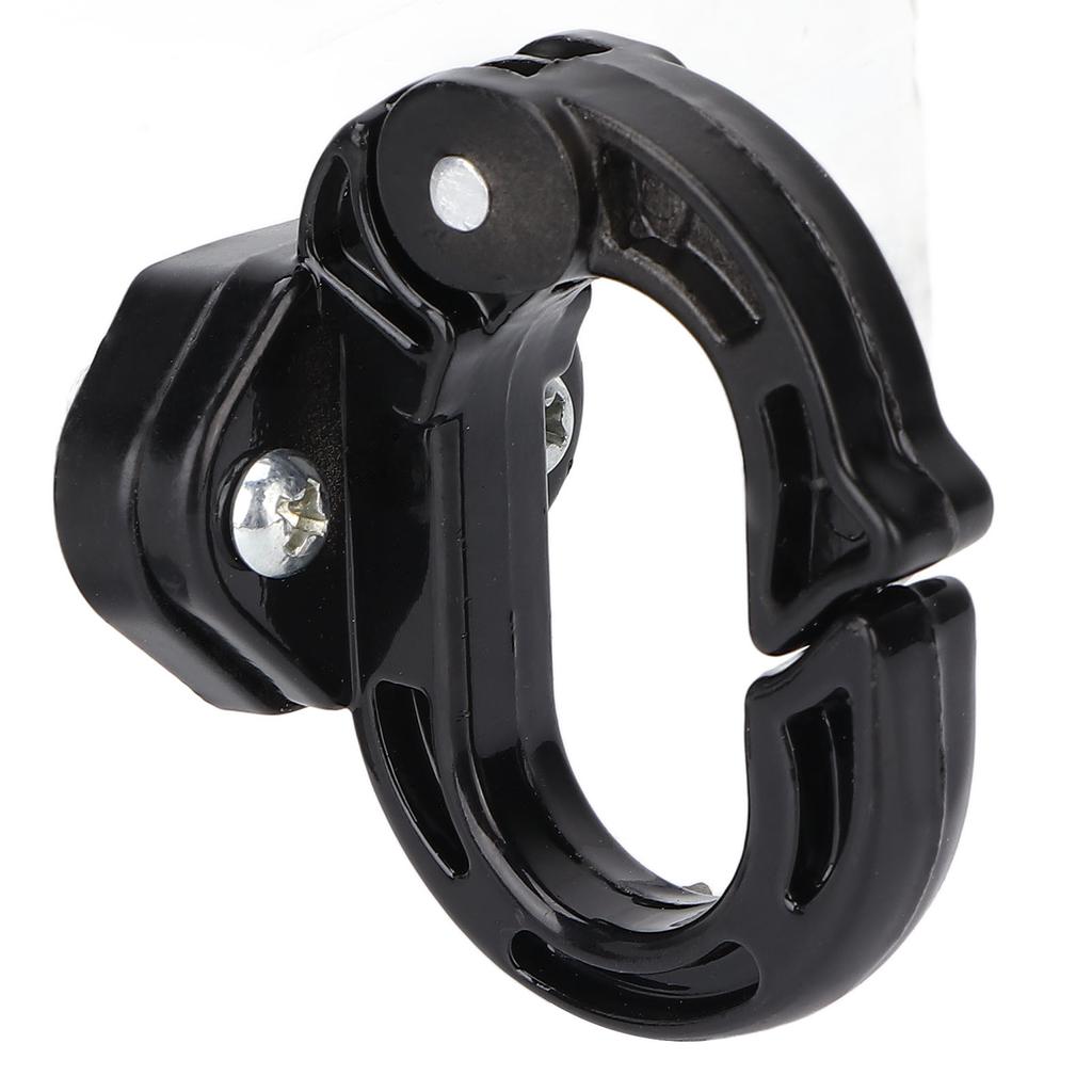 Motorcycle Front Claw Hanger Luggage Helmet Bag Hook Alloy Steel Aluminum 12kg Load Bearing for Electric ScooterBlack