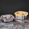 LUVHOO 304 Rostfritt Stål Livsmedelsförvaringsbehållare Set