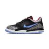 Jordan Legacy 312 Slip Resistant Low top Children's Basketball Shoes Black Blue White Children Aged 3 7 Years Old CD9055-004