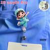 2D Flat Acrylic Nurse Girl With Nurse Cap Retractable Badge Reel, Sturdy Medical ID Tag Clip Accessory For Medical Students Nurses And Hospital Worker