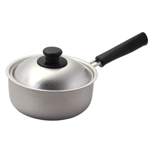 Pearl Metal Saucepan, 18cm, Induction Compatible, Stainless Steel, Made in Japan, Galaxy Embossed Design, HC-819