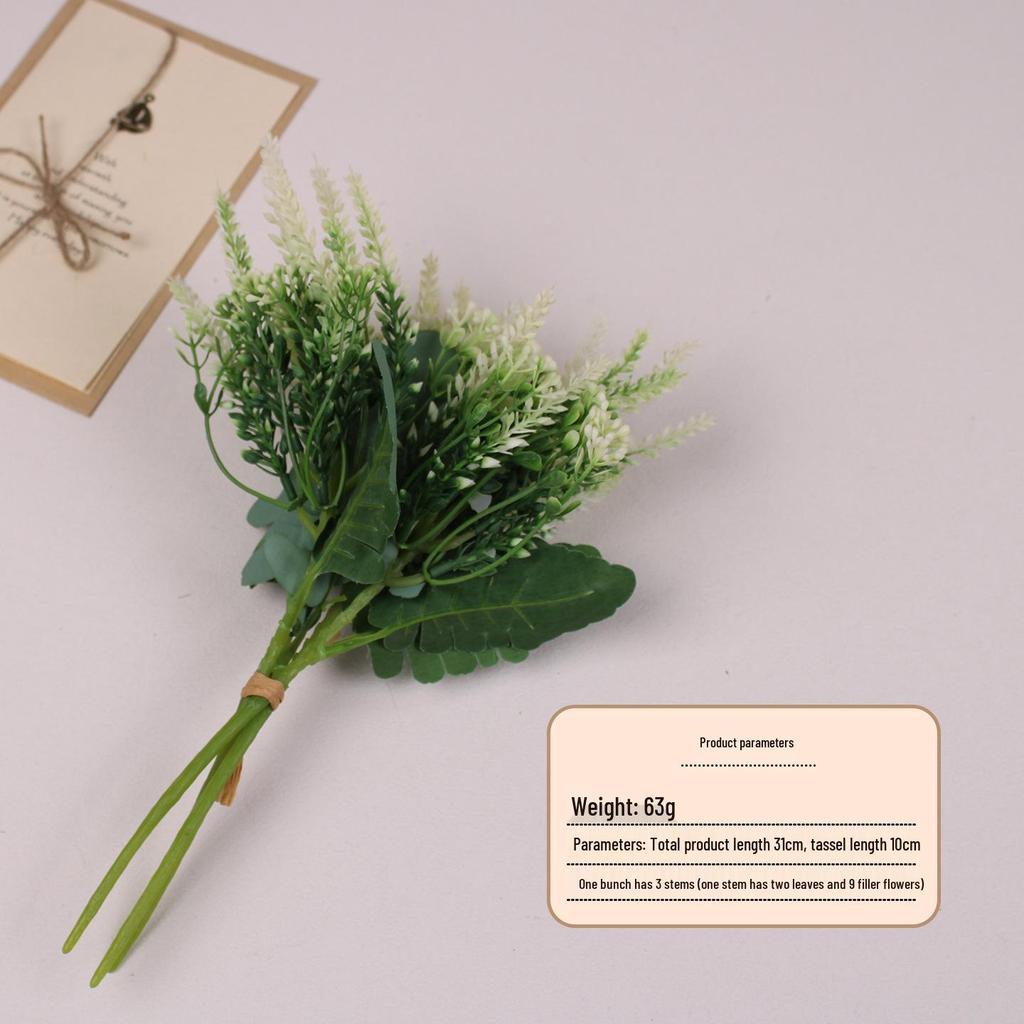 Korean Hand-Tied Lavender Artificial Flowers for Home or Wedding Decor