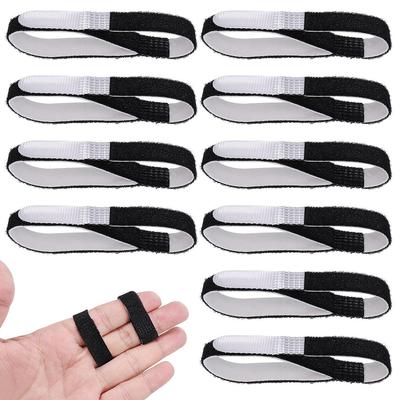 10Pcs Washable and Reusable Tape Finger Straps For Injured Finger Support
