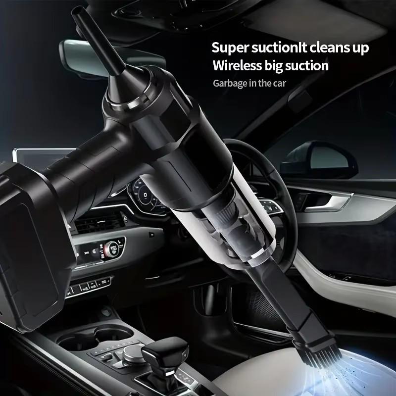 Portable High-Power Wireless Handheld Car Vacuum Cleaner (Wet/Dry, Rechargeable)