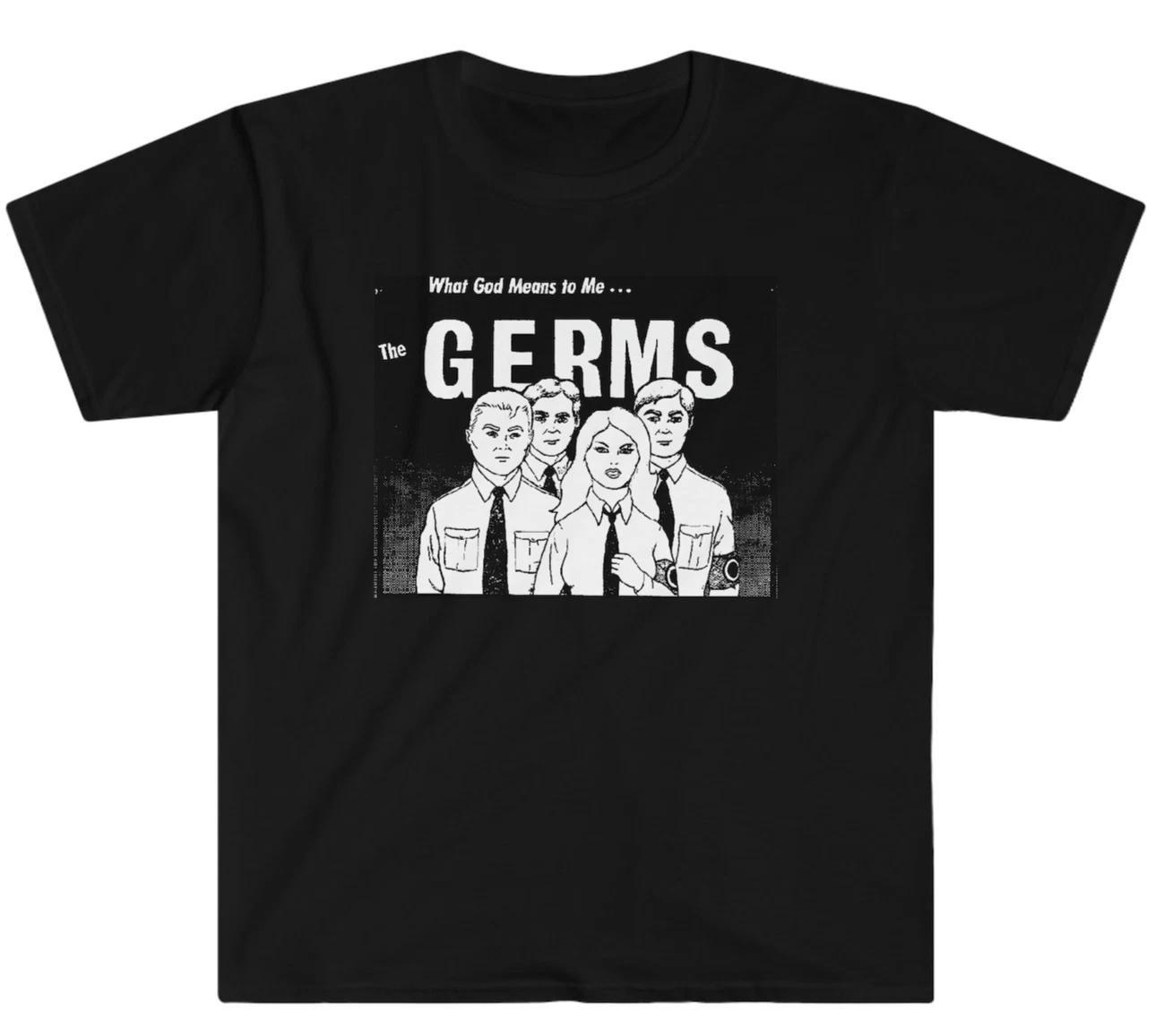 

GERMS Винтажный Флаер Шоу Футболка Унисекс ЛА Панк Хардкор Дарби Крэш Пэт Смир S