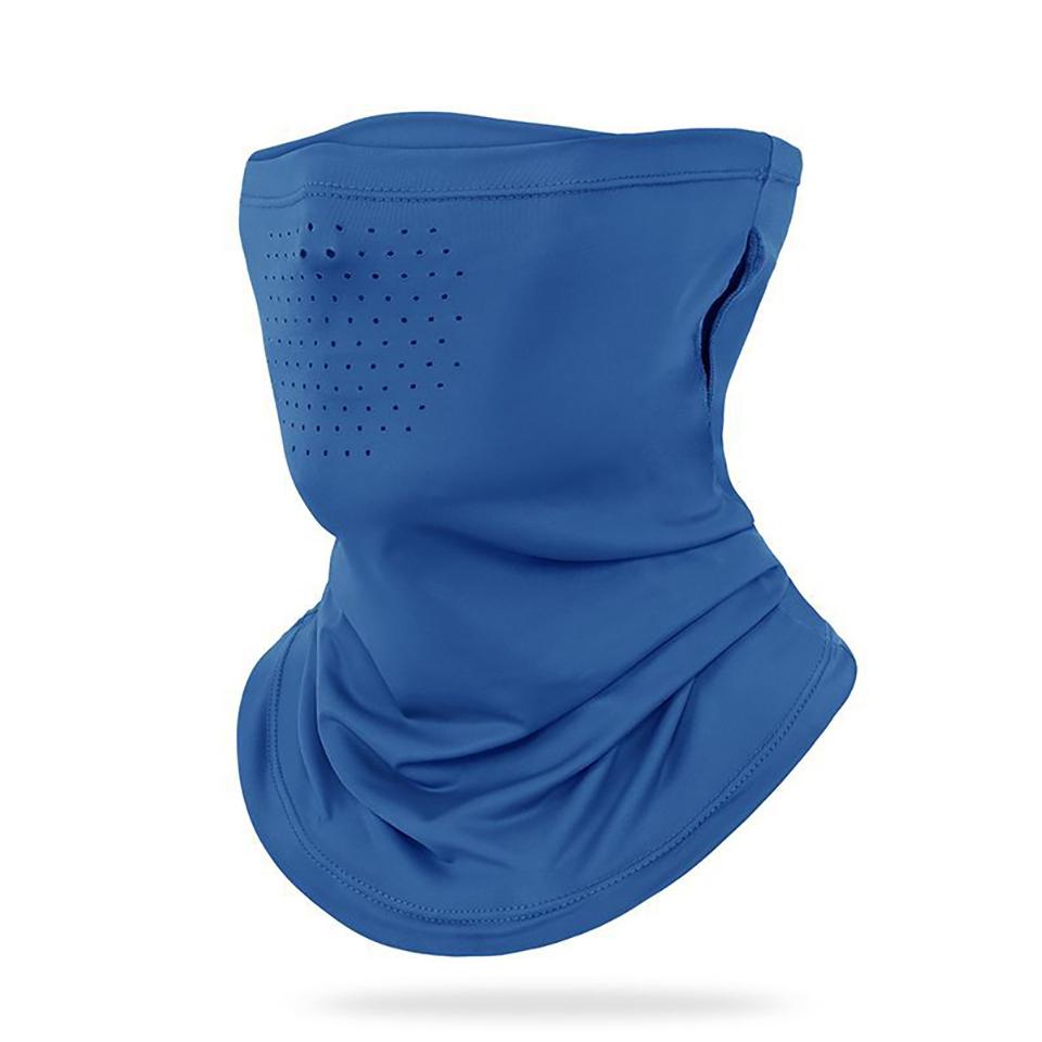 1Pcs Summer Cycling Face Cover Ice Silk Quick Dry Breathable Full Face Neck Gaiter UV Protection Sports Mask Men Women