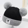 Cozy Infant Hat: Soft Double-Layer Cap for Boys & Girls (0-12 Months) - Perfect for Autumn & Winter