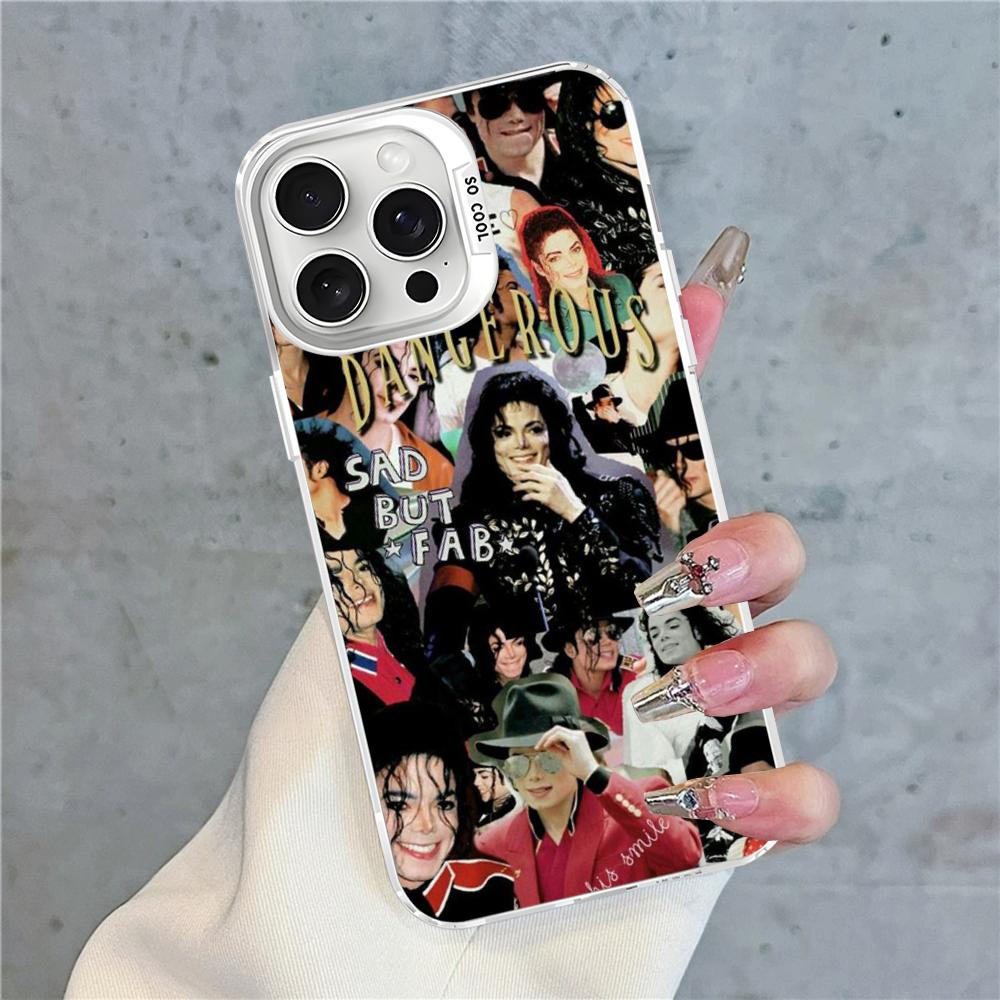 Michael Jackson Hot Singer Phone Case For IPhone 16 15 14 13 12 11 Pro Max X XR XSMAX 8 7 Plus Matte Shockproof Back Cover