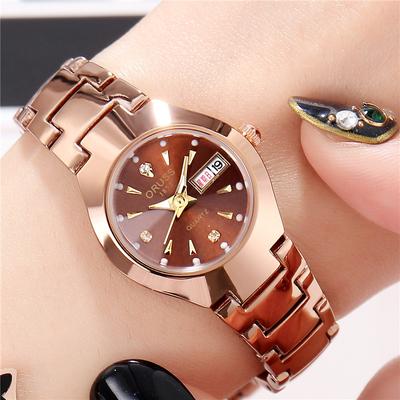 New TOP Brand Luxury Women's Watch With Box Waterproof Calendar Women's Quartz Watches