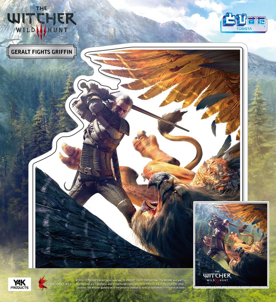 Y4K PRODUCTS Tobisuta Wild Hunt FIGHTS (GERALT GRIFFIN) WITCHER3-Y4K-02
