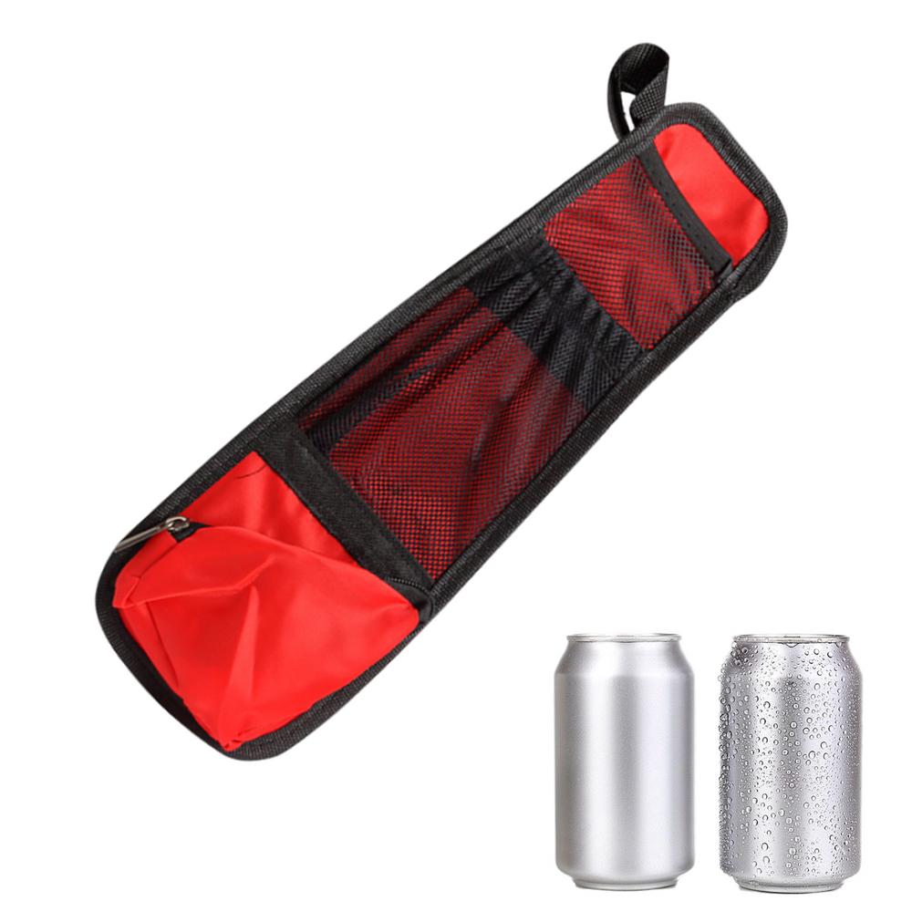 Multi-Pocket Seat Side Organizer Portable Seat Back Organizers Large Storage Capacity Breathable Backseat Organizer Interior Car