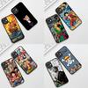 For Samsung Galaxy S24 S25 S23 FE Ultra Plus S7 Edge S25+ S23+ A56 5G Phone Cover Soft Case Nami One Pieces Luffy Roronoa Zoro