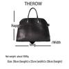 TheRow Margaux15 Large Genuine Leather Tote – Handheld Computer Bag in Style of Bai Baihe and Dong Jie