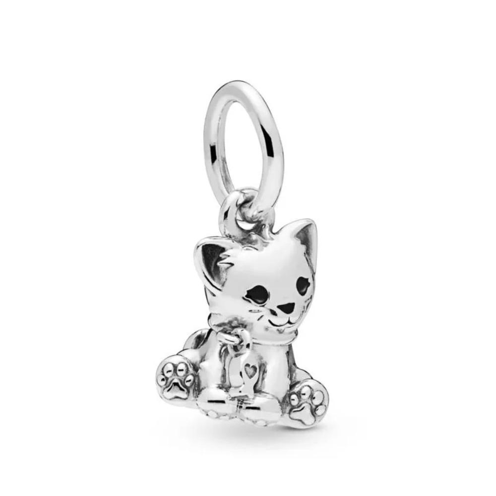 925 Silver Dog Cat Angel Bee Dance Shoe Bead Pendant For European Bracelet DIY Exquisite Jewelry Making