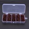 100PCS Silicone Artificial Worm Lures 6cm Length Fishing Lures  River Fishing