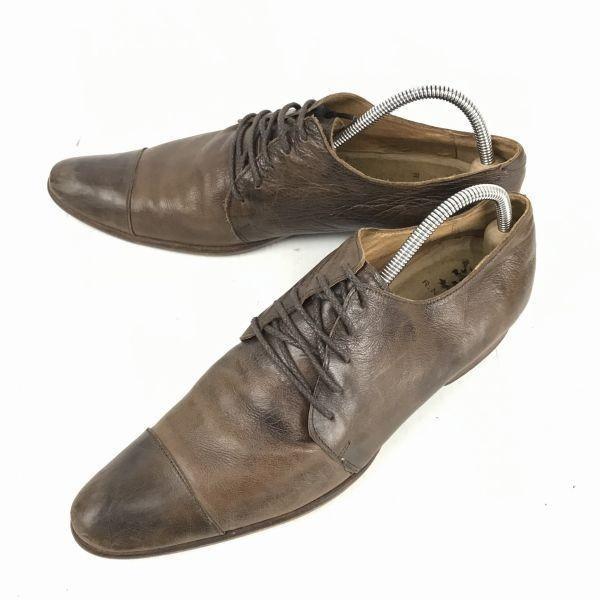 

R.NEWBOLD Leather Moc Toe Shoes Men’s 26.0 Dark Brown Mackay Construction Dress Shoes