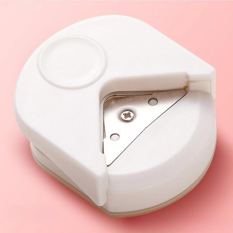 Kreisschneider Button Maker Eckenrundungsmaschine Tragbarer Papierschneider Foto-Karten Schneidwerkzeug DIY Scrapbooking Stanze Lochgerät