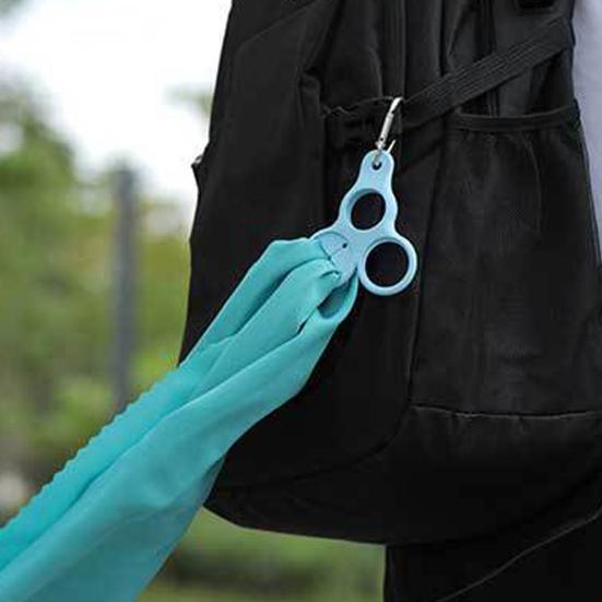 Water Bottle Hanging Buckle Drink Bottle Holder with Carabiner 3 Holes Design Compact Size Portable Silicone Water Bottle Buckle