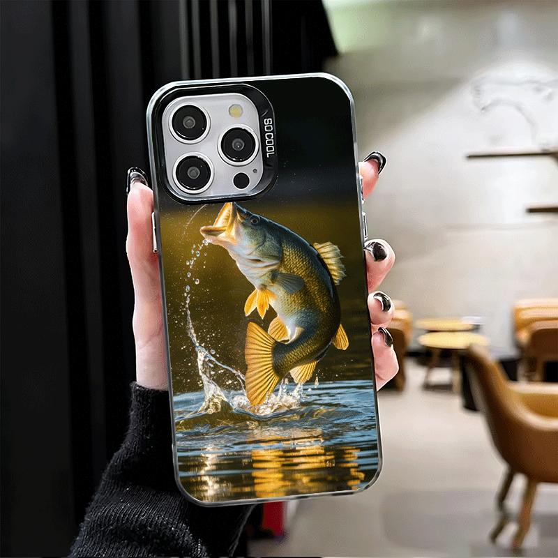 

Удочка для ловли карпа Ударопрочный чехол для телефона для iPhone 17 Air 16 16E 15 Pro Max 14 Plus 13 Mini 12 Задняя крышка Противоударные Fundas iPhone 15 Pro