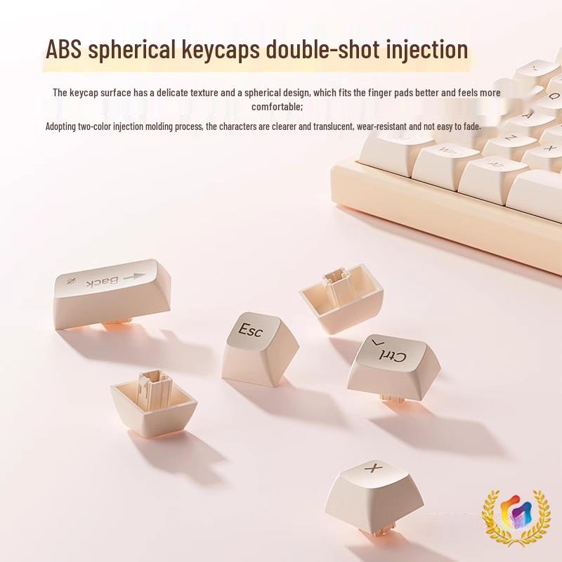 Ultra-Silent Wired Gaming Keyboard with Mechanical Feel for E-Sports, Office, and Laptop Use