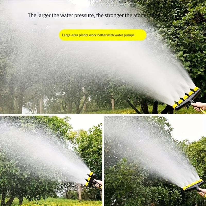 Multi-head Spray Agriculture Atomizer Nozzle Garden Lawn Sprinkler Farm Vegetable Irrigation Adjustable Large Flow Watering Tool