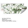 2 Pcs Large Green Tree Leaves Wall Stickers Hanging Vine Wall Decals Peel And Stick Branch Birds Wall Murals for Living Room TV Background Decor