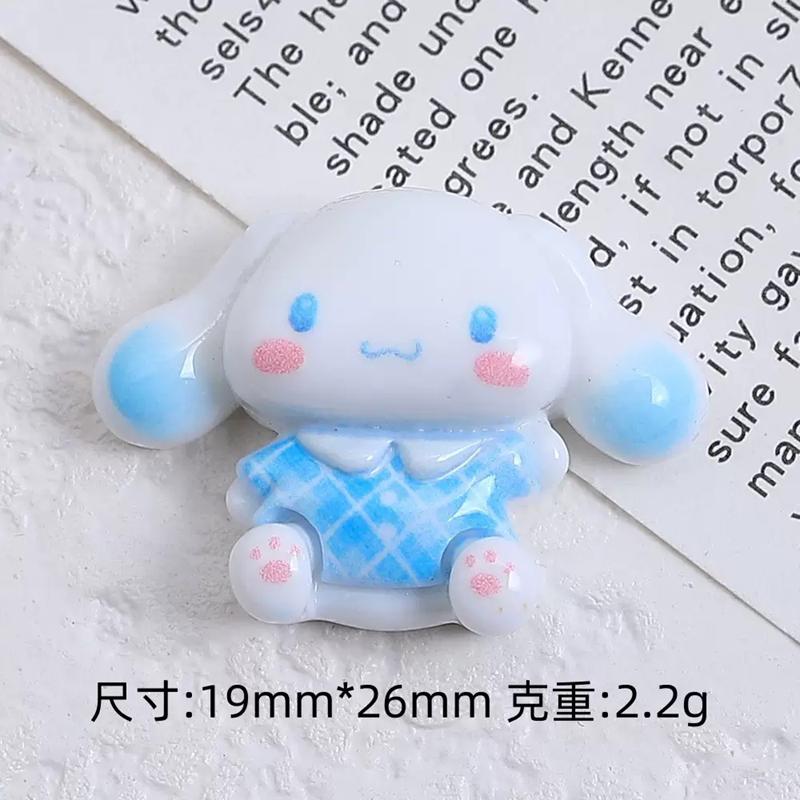 10 Pcs New Kawaii Cartoon Cute Plaid Skirt Series Resin Scrapbook Diy Jewelry Gift Hairpin Accessories A141