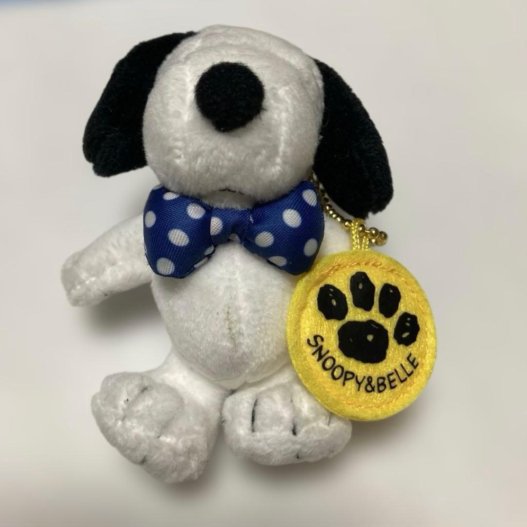Heisei Retro USJ Limited Pair Brushed Keychain Snoopy 2017