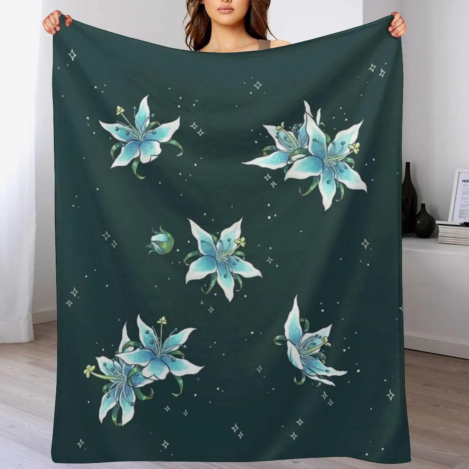 

Silent Princess pattern Throw Blanket Ultra Soft Flannel Fleece Blanket for All Seasons 102x76cm(40x30in)