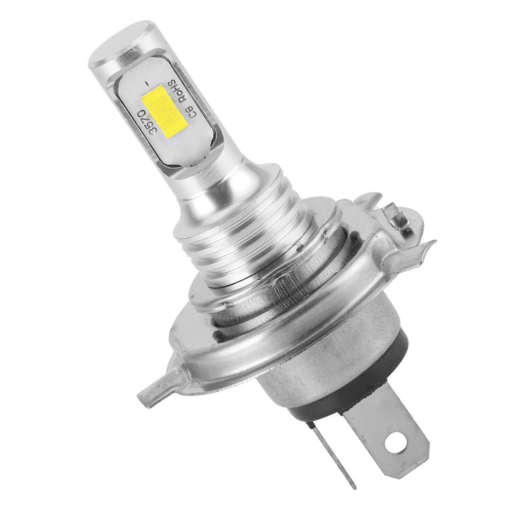 Headlight Fog Lamp LED Bulb Chip for Motorcycle Car WH4 Plug 80W DC 12V 24V(White 3000K )