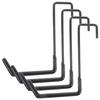 4Pcs Heavy Duty Rafter Hangers Hooks Anti-Slip Coated Metal Ladder Hanger  For Bicycle, Ladder, Rope