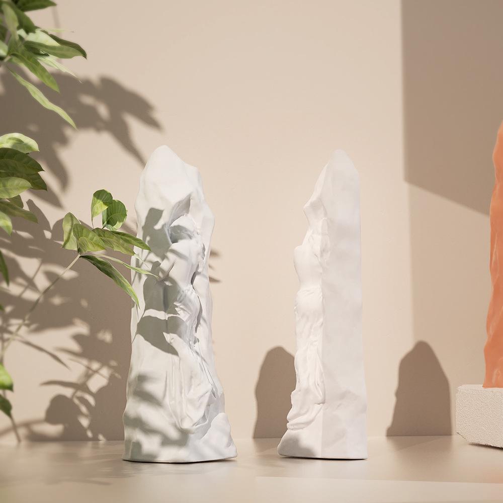 DIY Duftgips Mutter Skulptur Kerzenform - Abstrakte Silikonornamentform