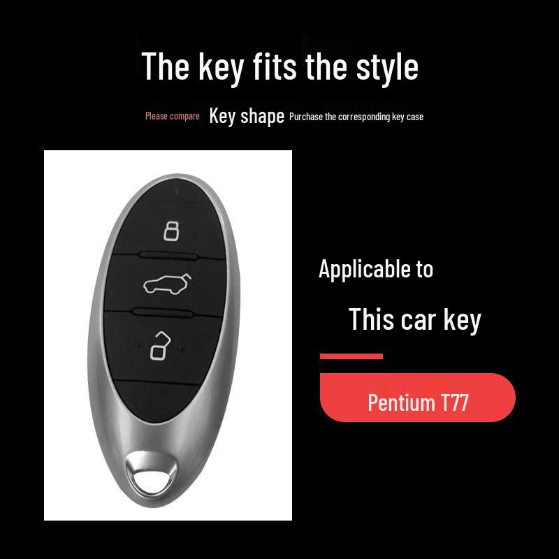 Protective Leather Key Cover for Bestune T77 Remote