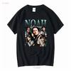 Noah Sebastian Vintage Washed T Shirt Vintage Washed Comfortable Slightly Homme Graphic Unisex Stretched Stylish Fashion Soft