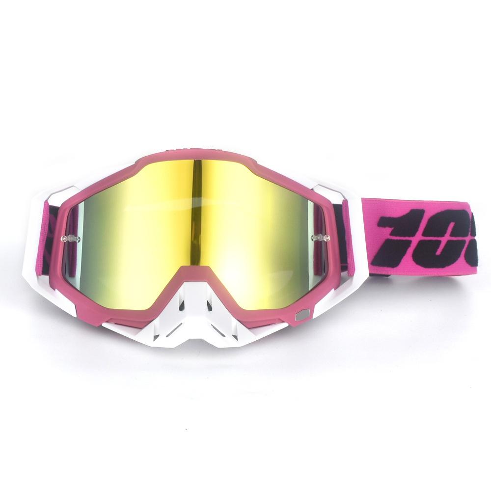 Motorcycle Goggles Color Off-road Helmet Goggles Windproof Sand Riding Glasses Ski Goggles