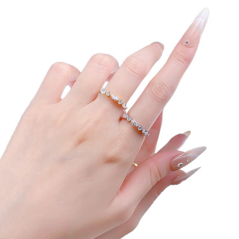 Zhuozhifan Jewelry 925 Silver 1.5 Carat Paraiba Pigeon Egg Ring - Luxury European & American Bestseller