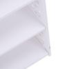 5 Tiers White Hollow Out Shoe Rack Stand Storage Organiser Shelf Shoe Rack Shoe Stand Shoe Storage Organizer Shoe Storage Stand