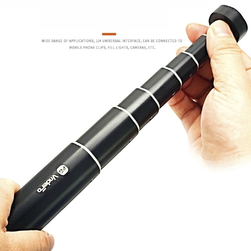 Extendable Selfie Stick Telescopic Rod for Cameras Extension Rod for Camera,Tripods,Mounts Adjustables Length 230-1200mm