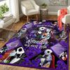 Custom 1Pc Tim Burton'S Gothic Romance Rug Office Carpet Indoor Outdoor Entrance Doormat Nonslip Soft And Comfortable Living Room D91695