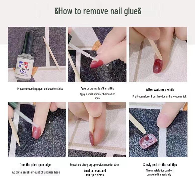 Dreamy French Blush Cat-Eye Diamond Press-On Nails - Handmade, Light-Cured, Hot-Selling False Nail Patches