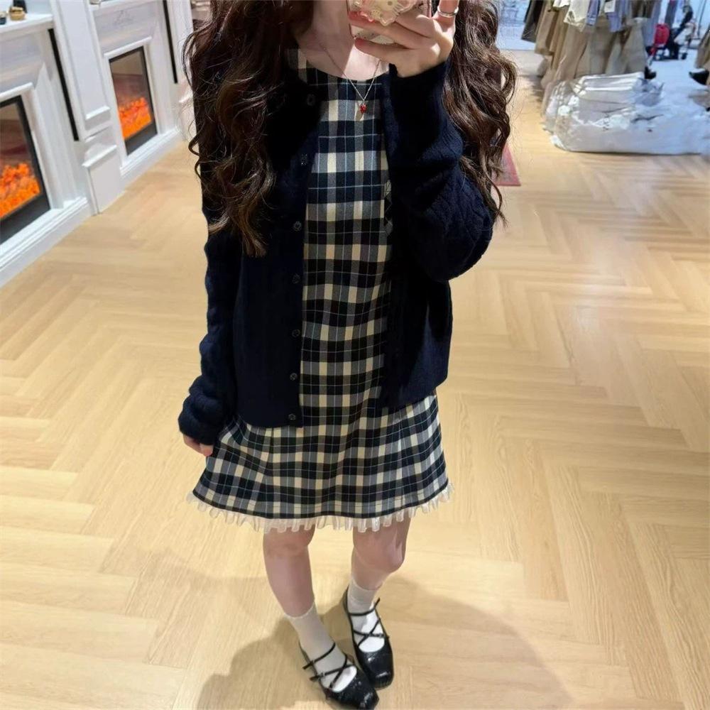 Koreanischer Retro-Zopfmuster-Strickjacke - Damen Frühherbst Lockerer Pullover-Mantel