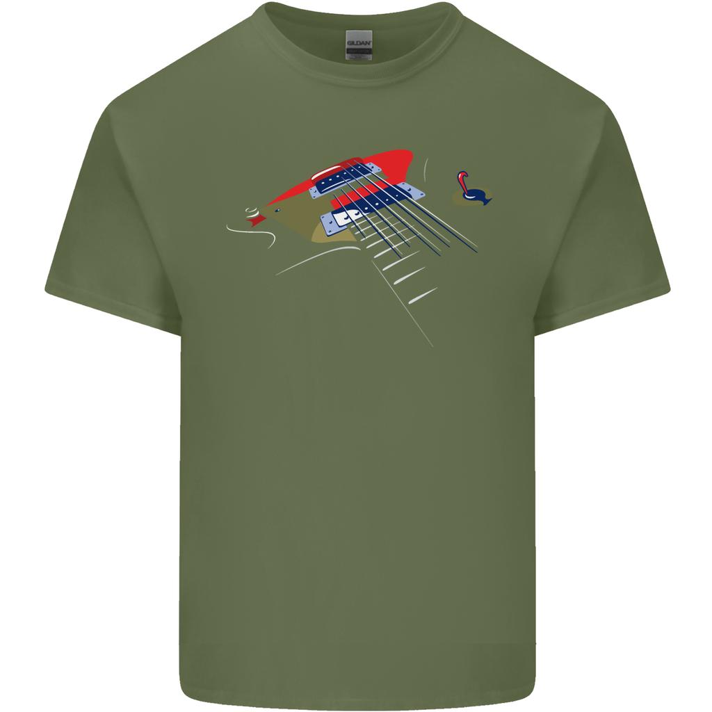Guitar Perspective Guitarist Bass Electric Unisexs Light Cotton TShirt