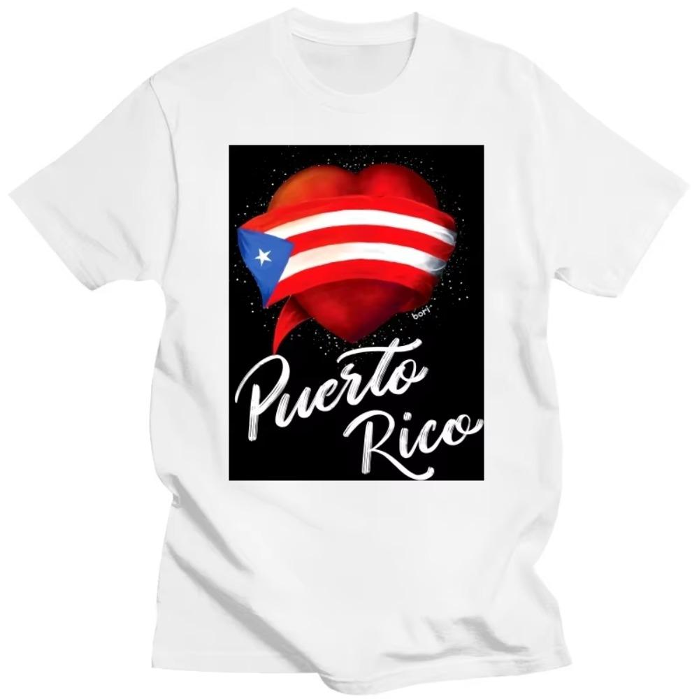 

Футболка «Я люблю Пуэрто-Рико» Пуэрто-Рико Борикуа джибаро флаг Бандера Пуэрто-Рико Борикуа Прайд S
