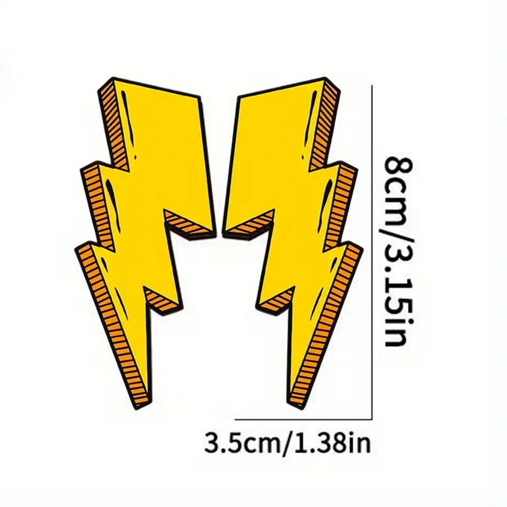

Наклейки для питбайка 5 штук Крутые наклейки для рамы горного велосипеда Устойчивые к погодным условиям мотоциклетные наклейки для скутера мотокросса жёлтый