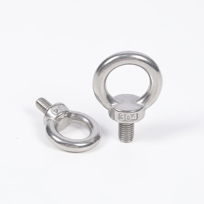 304 Stainless Steel Eye Bolt for Rigging and Lifting