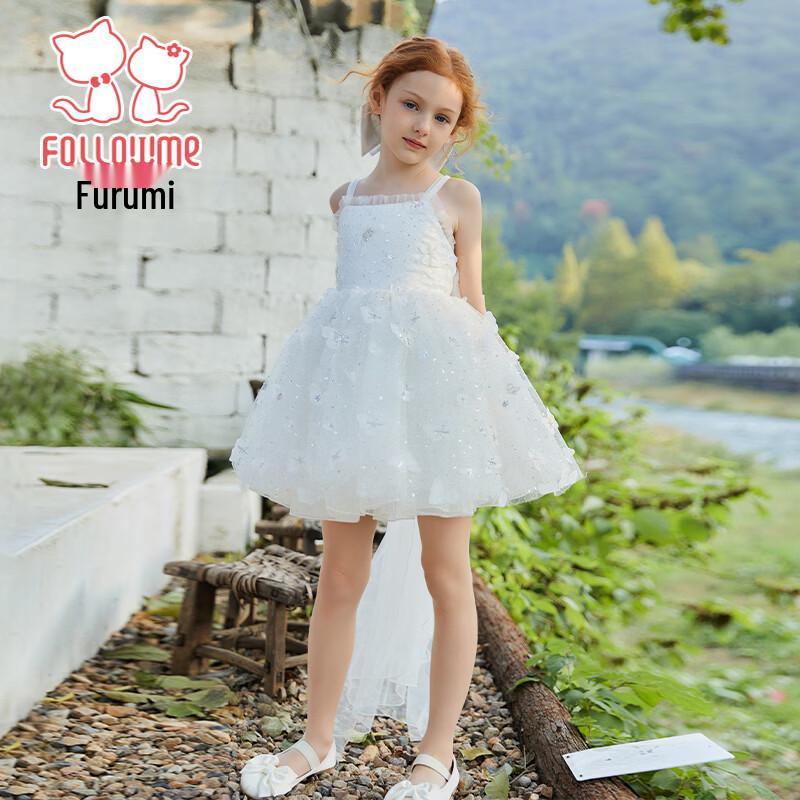Fuloomy Girls' Elegant Princess Party Dress