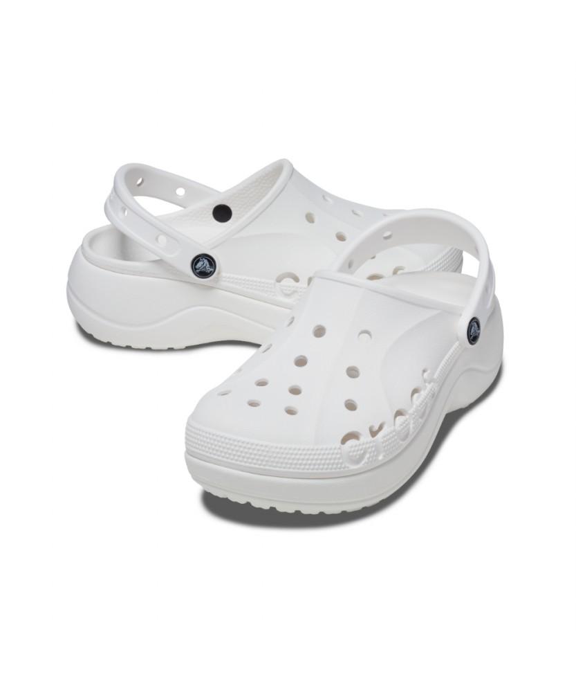 Crocs Women'S Baya Platform Clogs Wt (26Swcl208186)