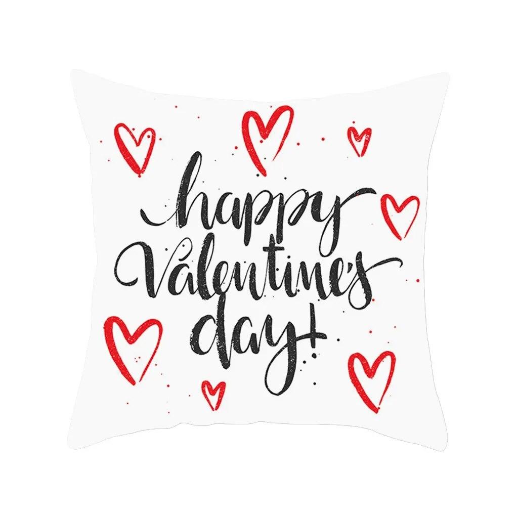 Love Couple Gift Decoration Pillowcase Room Bedroom Sofa Cushion Cover Wedding Party Decoration Home  Hug Pillowcase