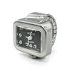 Anillos de Reloj Mini Punk Vintage Correa de Aleación Relojes de Moda Anillo Anillos de Pareja para Hombres y Mujeres Joyería Reloj Anillos de Reloj de Cuarzo Romanos