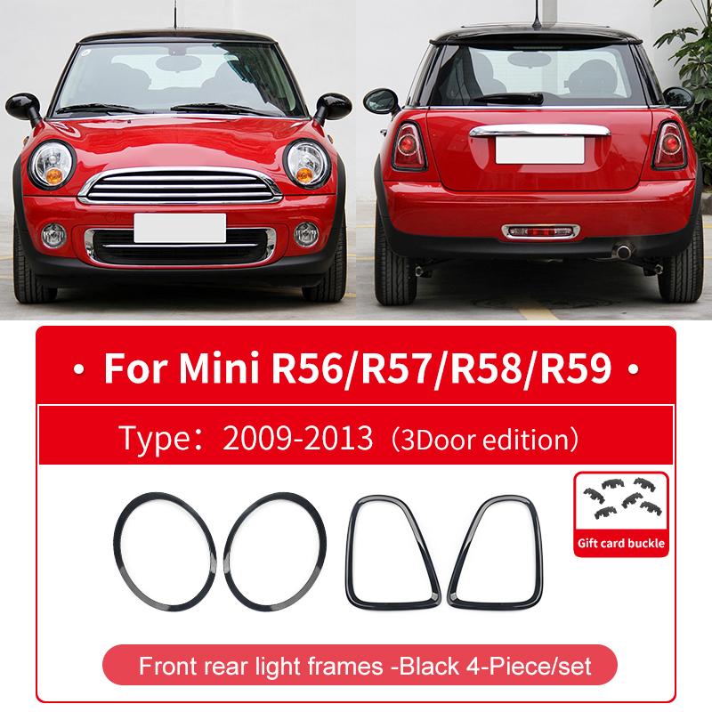 Headlight Taillight Cover Replace Ring For Mini Cooper F56 F55 F60 F54 R56 R60 R55 Countryman 2014-2023 Car Exterior Accessories